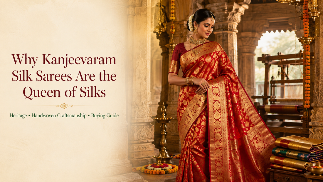 Why Kanjeevaram Silk Sarees Are the Queen of Silks