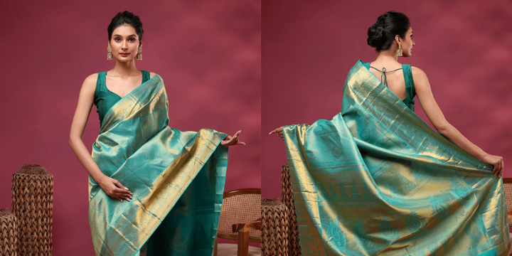 Party Wear Silk Saree