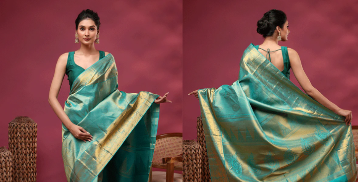 Party Wear Silk Saree