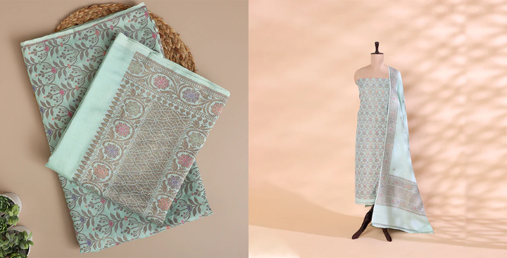 Silk Unstitched Suits in Ludhiana – A Symbol of Grace and Luxury