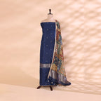 Multicoloured Silk with Pichwai Elegance