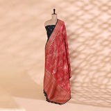 Twilight Grace Pure Khadi Tussar Silk Suit with Majestic Zari Dupatta