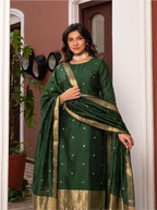Pure Mango Silk Suit
