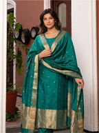 Pure Mango Silk Suit