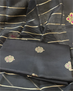 Pure Banarasi Silk Suit with Kora Dupatta