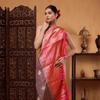 Mouse Majesty Katan Silk Saree