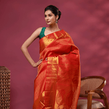 Majestic Magenta Kanjivaram Silk Saree