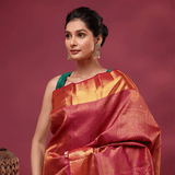 Royal Plum Kanjivaram Silk Saree