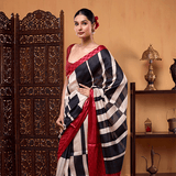 Fuschia Horizon Munga Cotton Silk Saree