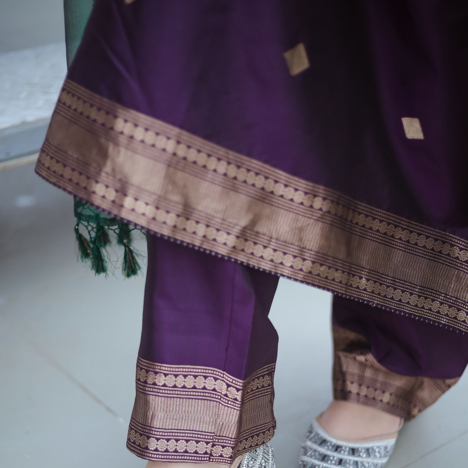 Handwoven Silk Suit