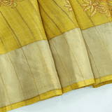 Rainbow Elegance Tussar Silk Saree