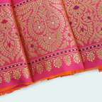 Indigo Enigma Katan Silk Saree