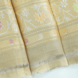 Golden Glow Tissue Silk Saree