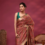 Enchanted Aurora Silk Saree