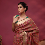 Enchanted Aurora Silk Saree