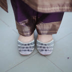 Classic Banarasi silk suit for wedding and festive occasions