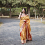 Designer tussar georgette saree with elegant look and modern ethnic design