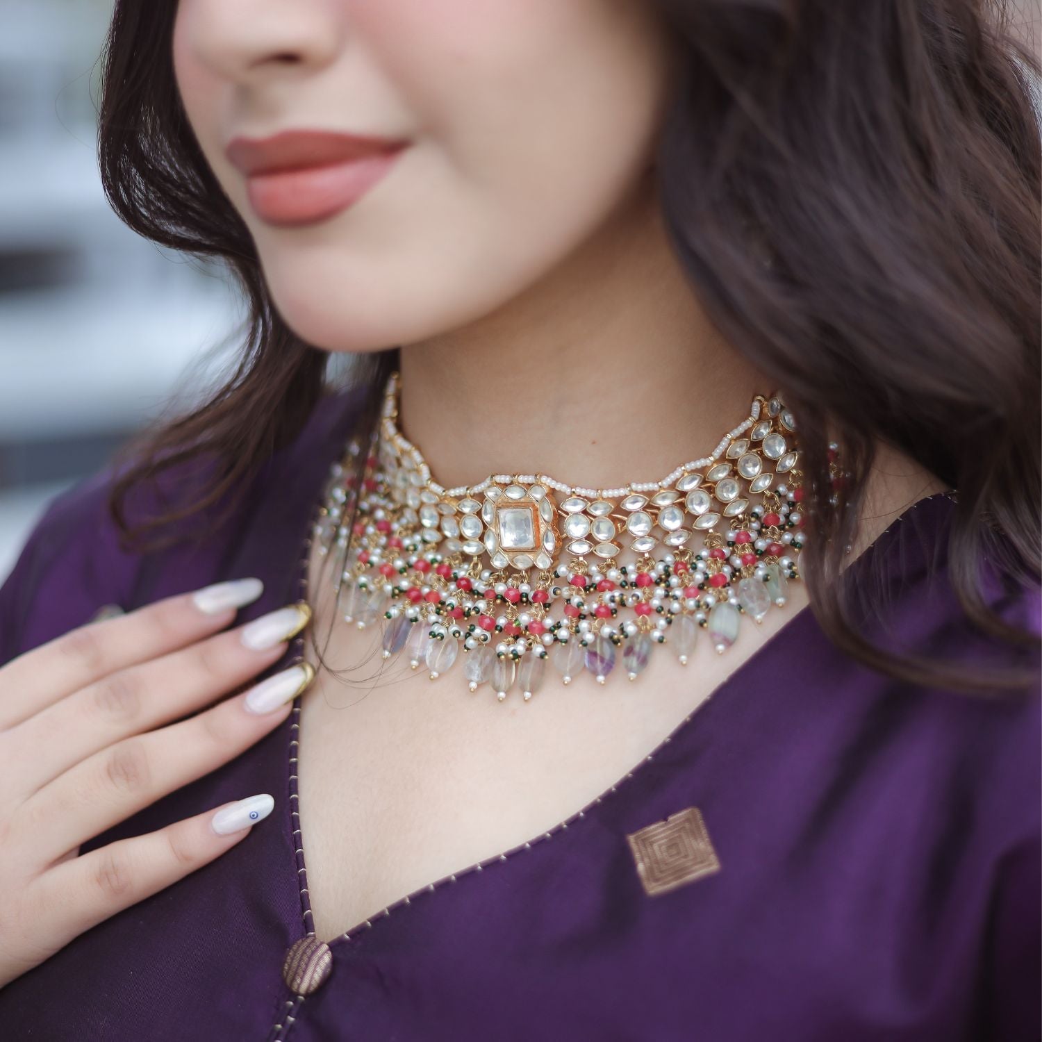 Premium Banarasi silk suit suitable for wedding and festive occasions