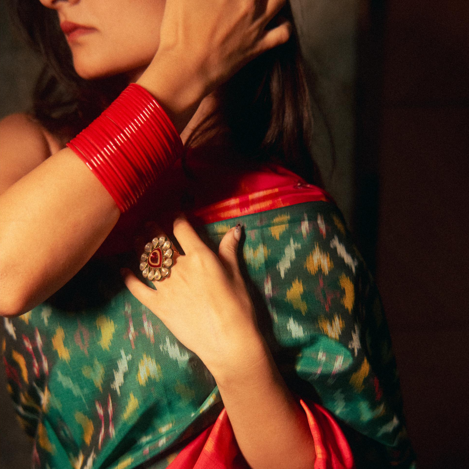 Premium Kanji Patola silk saree for bridal wear and traditional occasions