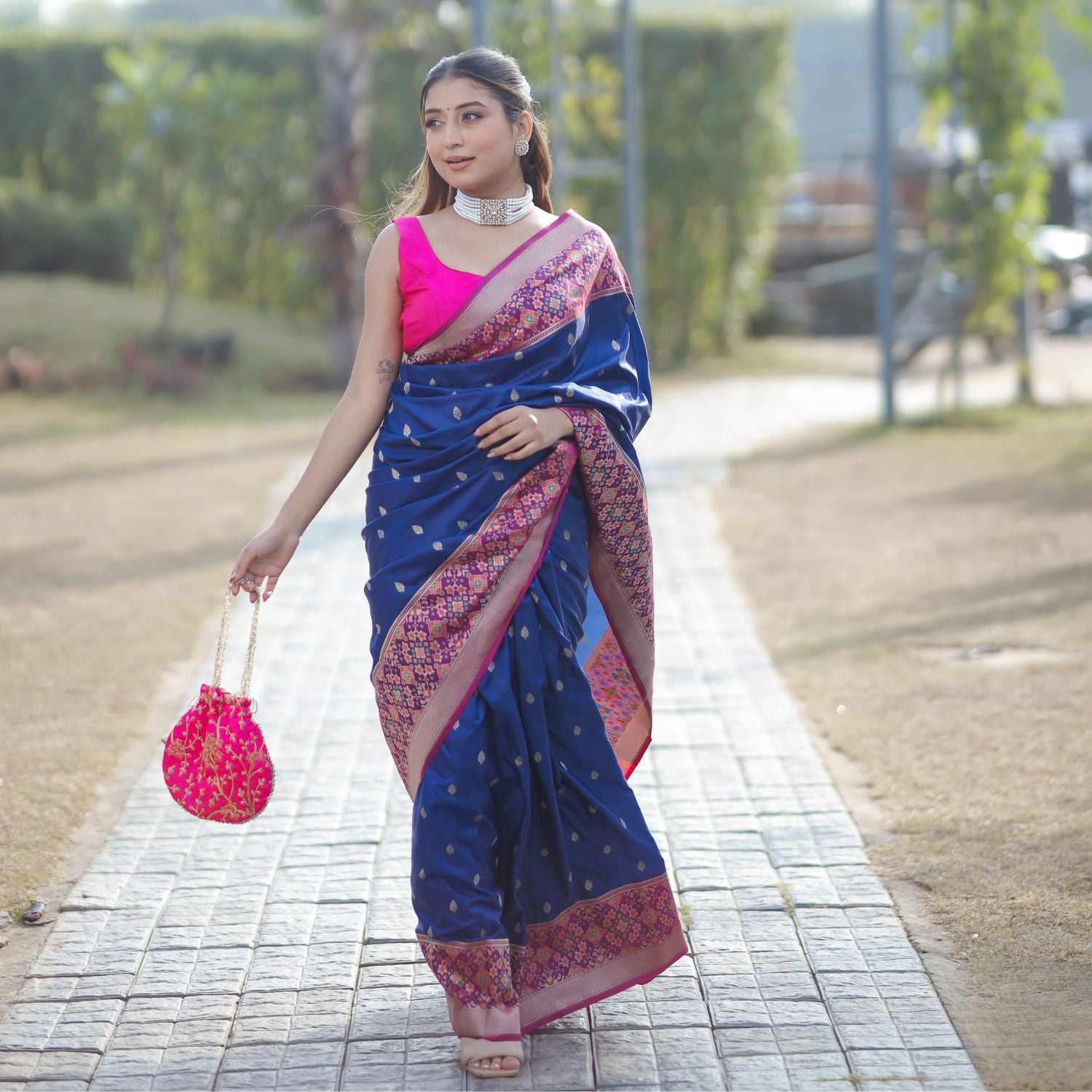 Premium Patola silk saree for party and traditional wear with elegant design