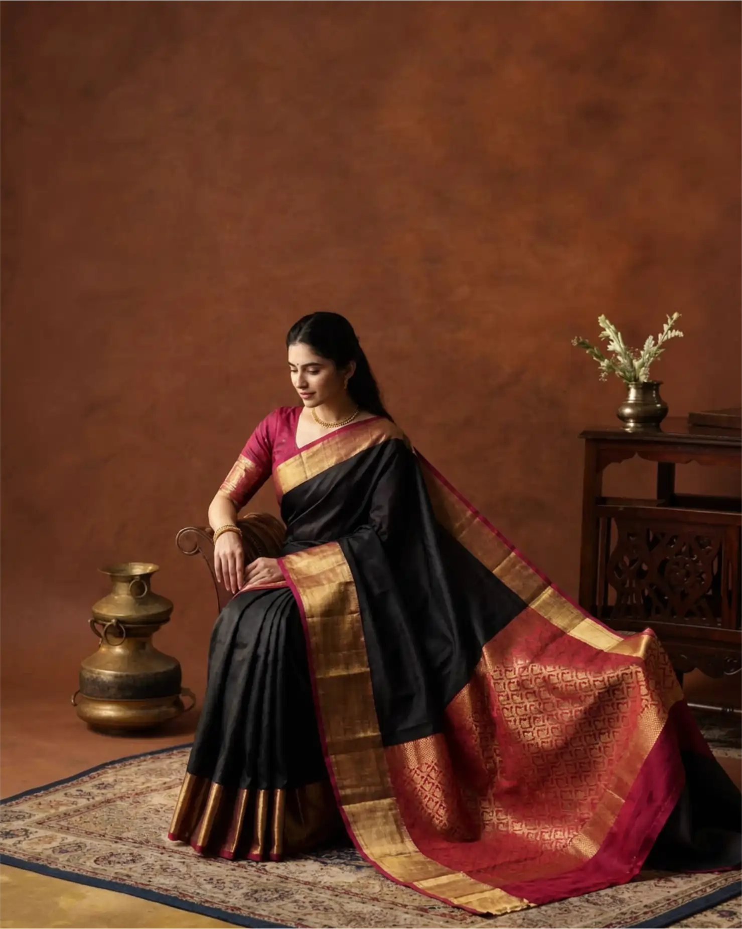 saree-front.webp	Pure Kanjivaram silk saree with traditional border, ideal for weddings and festivities.