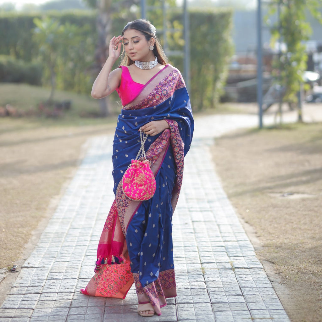 Pure Patola silk saree with handwoven design and rich ethnic look for women