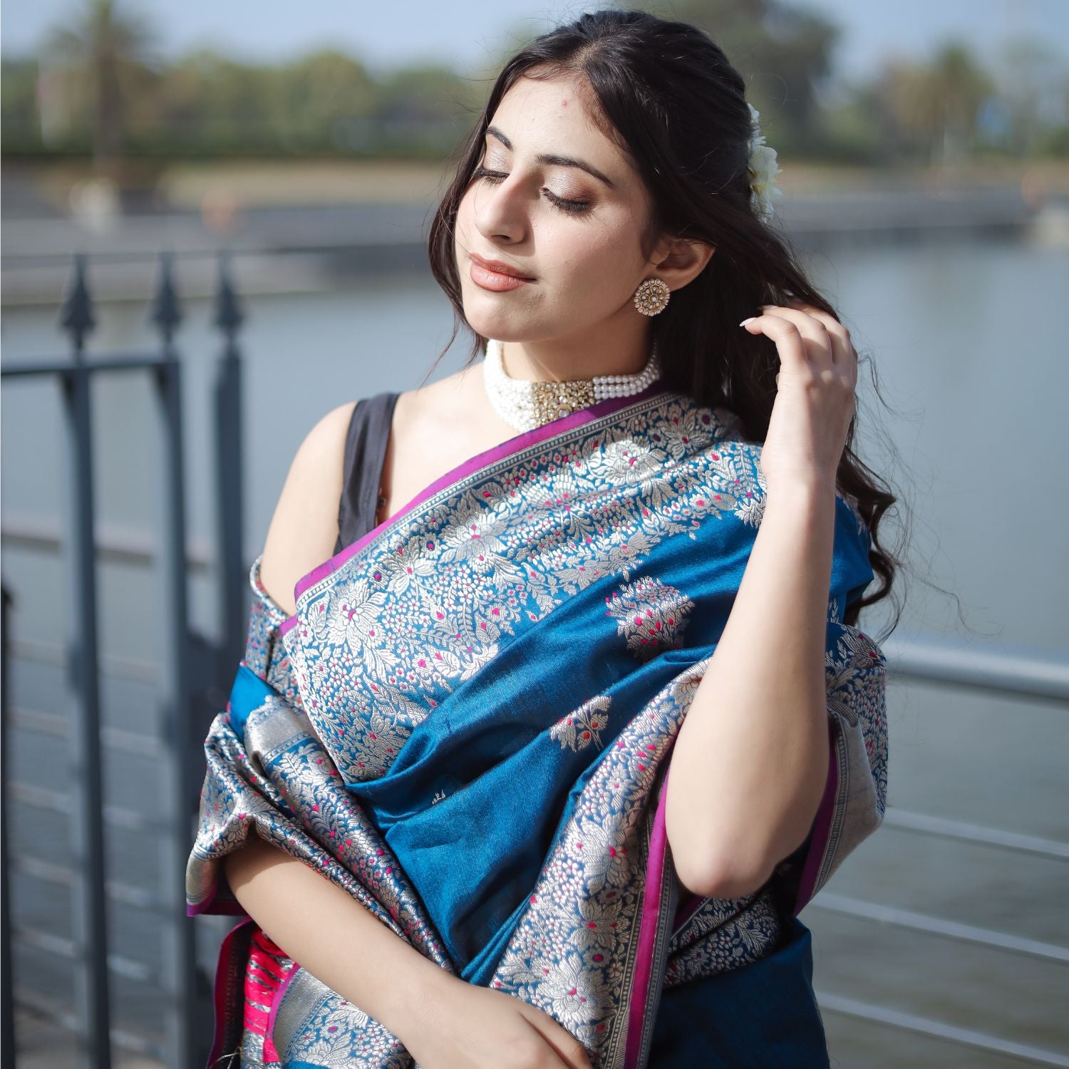 Traditional pure tussar silk saree suitable for festive and daily ethnic wear